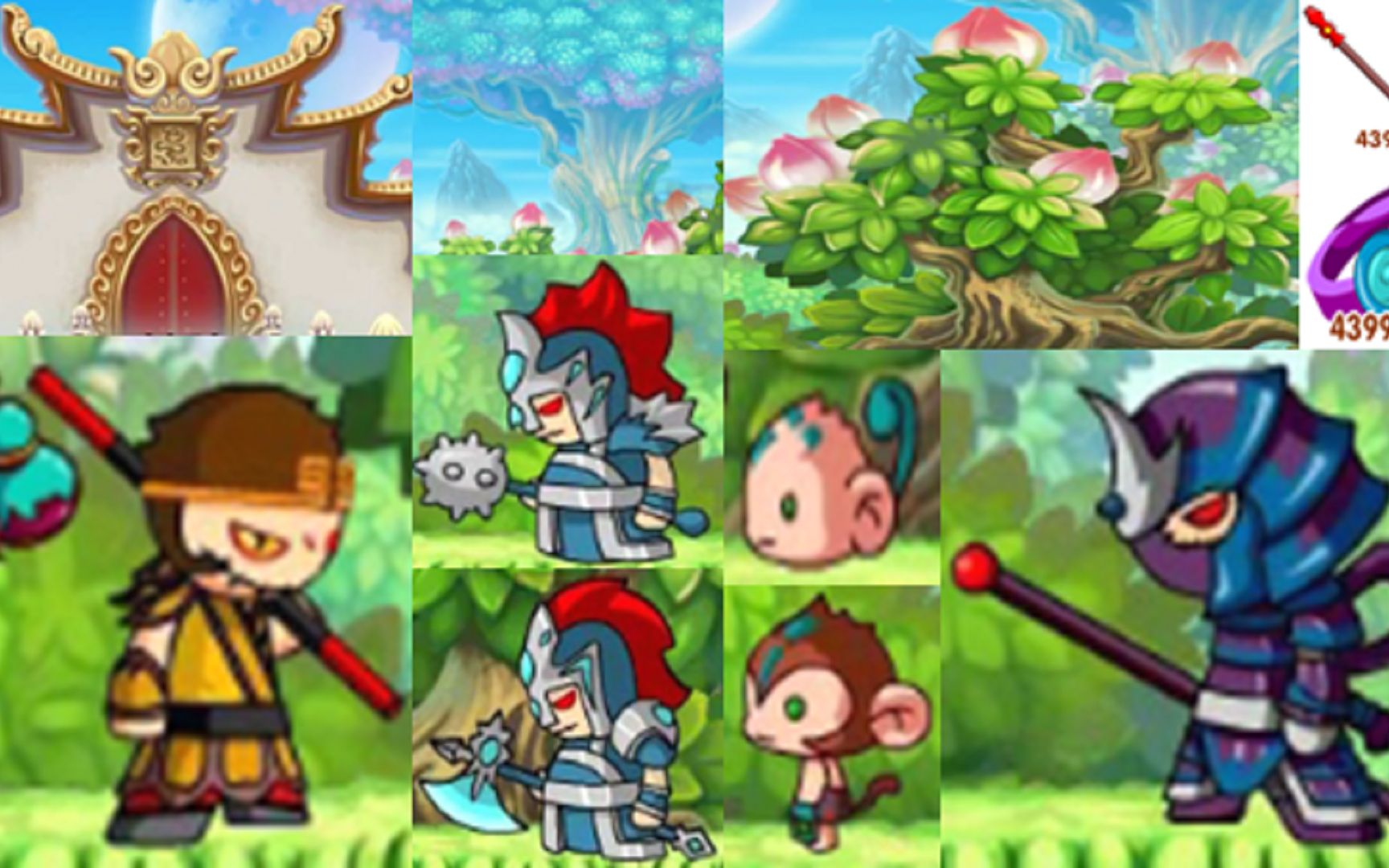 造梦悟空传50造梦西游3蟠桃园猕猴王通风灵戒尾火棍