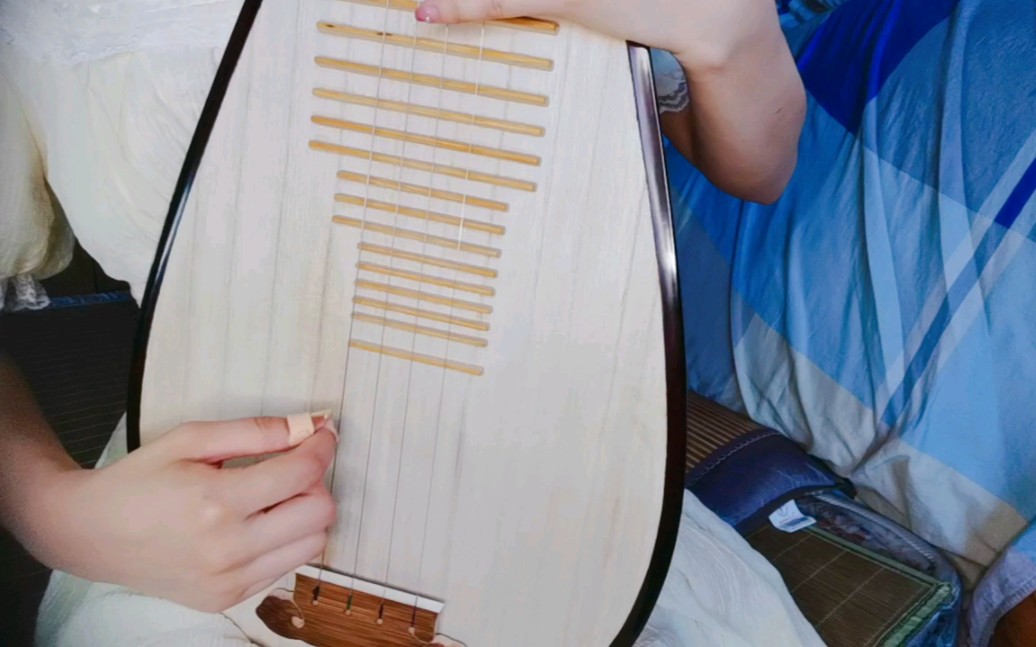 学琵琶十四节课现状 练小十面day2