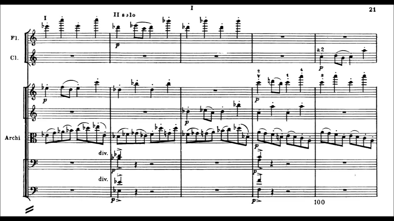 [图]【新古典主义】【普罗科菲耶夫】第一交响曲，“经典”(Sergei Prokofiev, Symphony No. 1)