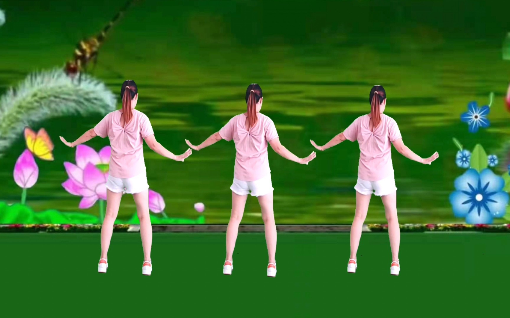 怀旧老歌广场舞《何必西天万里遥》老歌新跳,时尚动感好听又好看