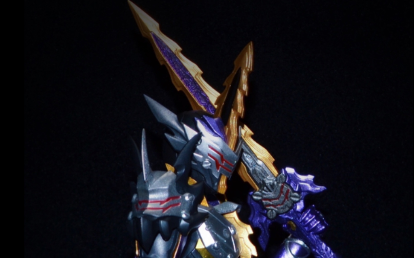 shf假面骑士圣刃王剑暗黑剑月暗