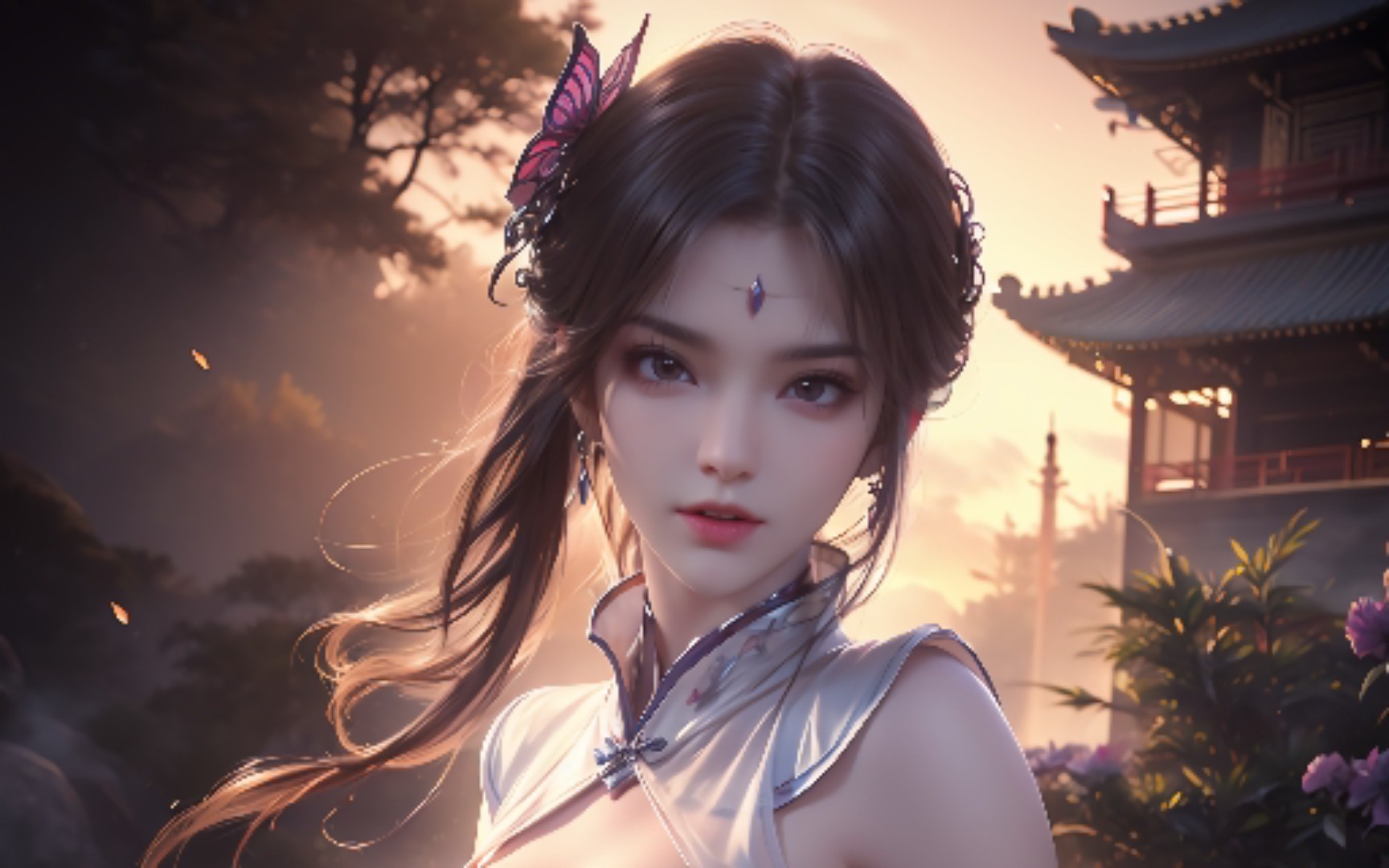 300辑 梦幻蝴蝶泳泉 小医仙(77图↓)