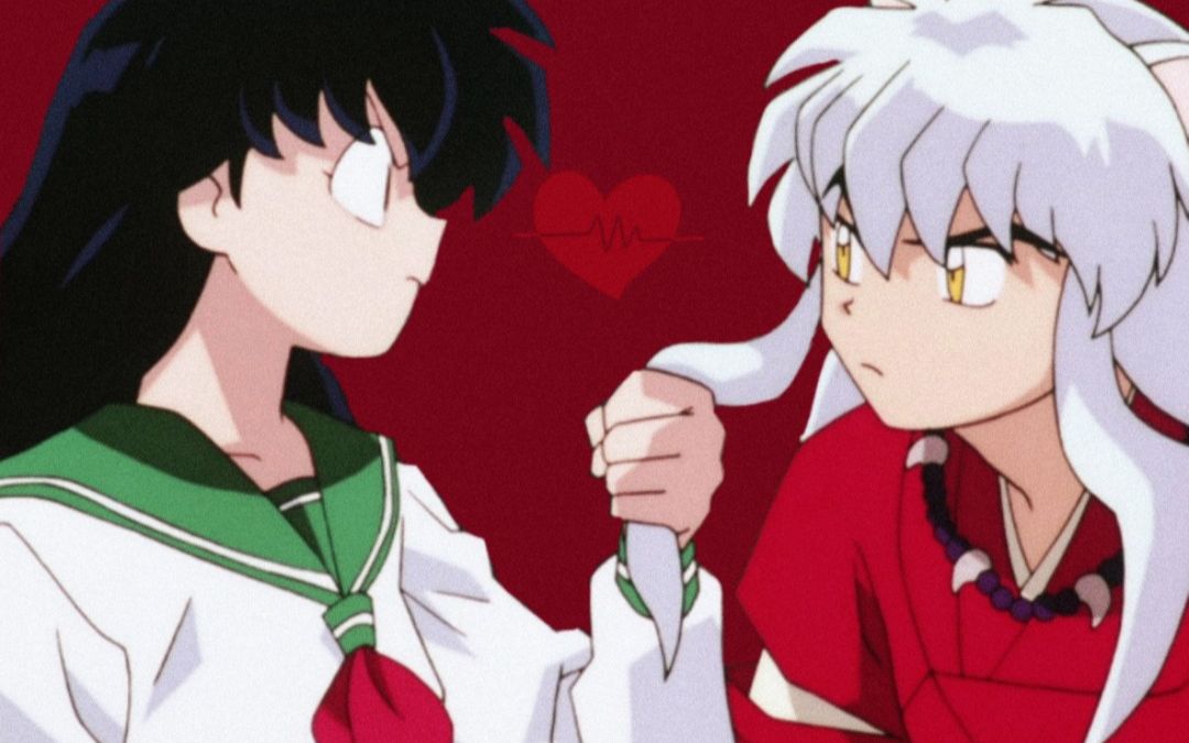 犬夜叉犬薇脸红心跳牵手拥抱