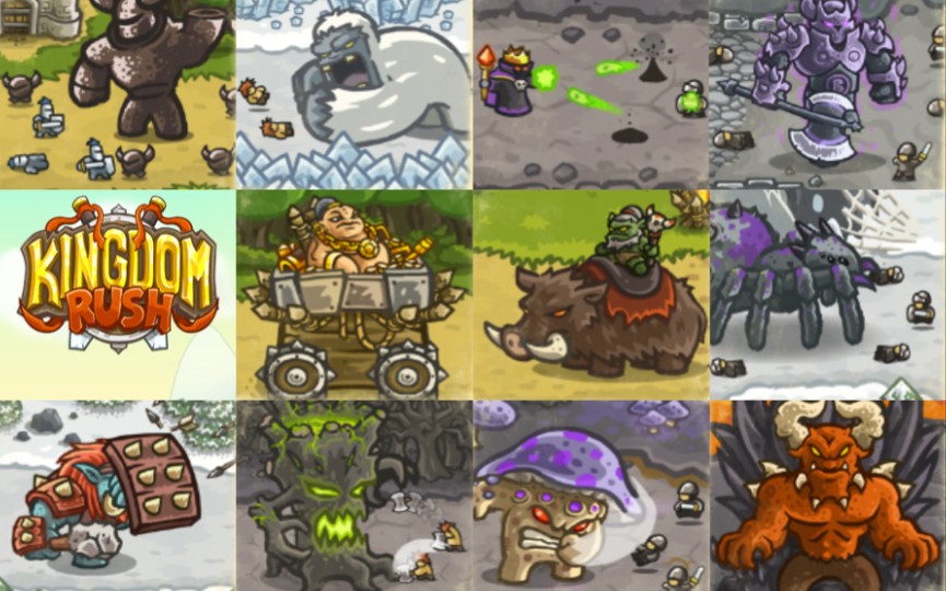 【王国保卫战steam】老兵模式全boss关卡