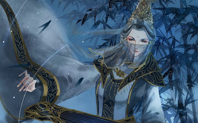 金光布袋戏长琴无焰人物上色视频10倍速