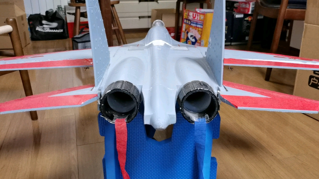 【航模】歼11终极叠buff,差速,翼型襟翼,差动平尾_哔哩哔哩_bilibili