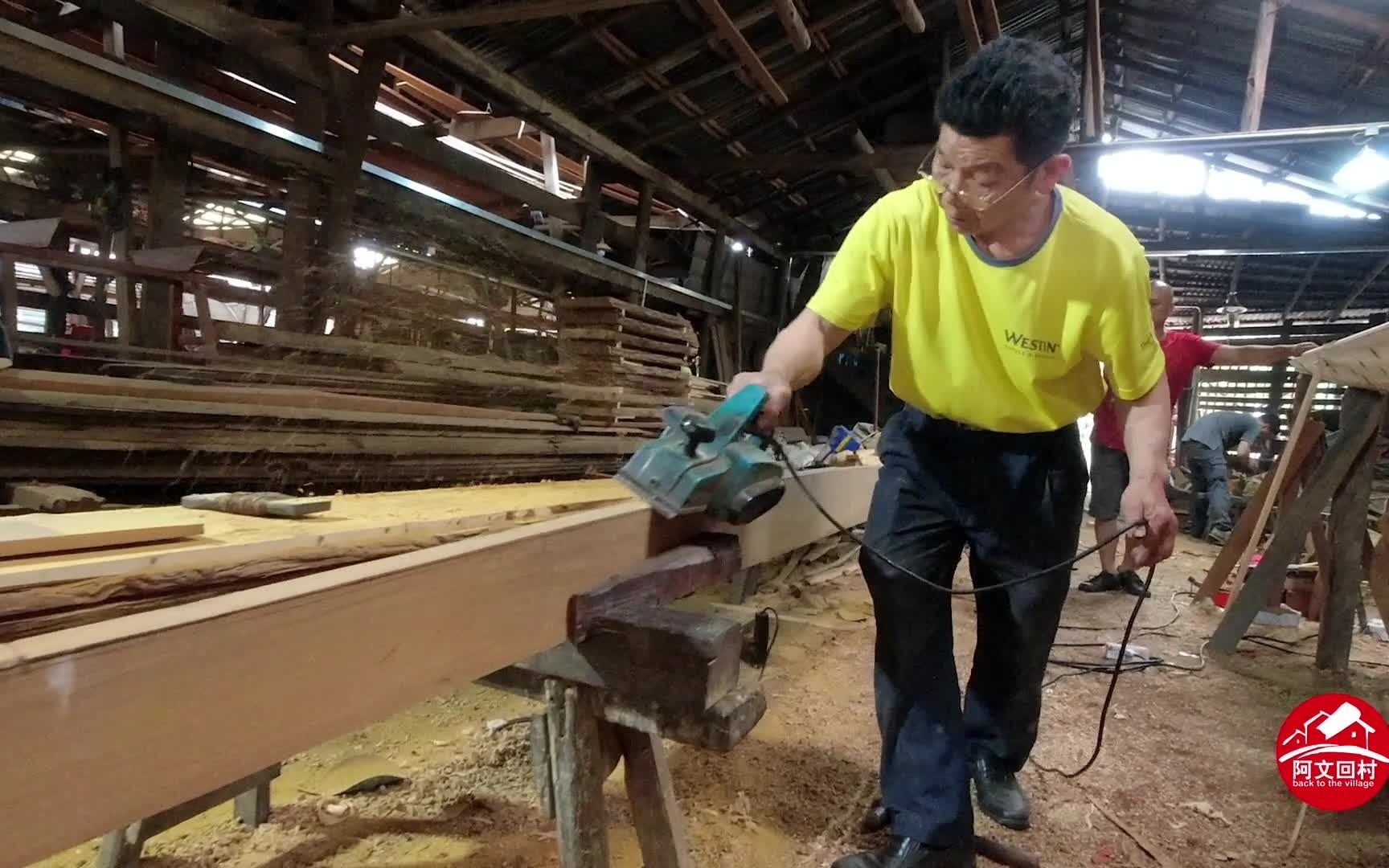 [图]用稀缺坤甸木，做超大尺寸小龙舟，未完工就知道值了