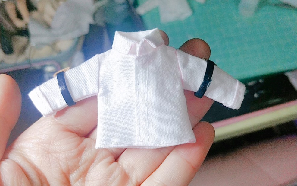 娃衣自制ob11娃衣衬衫剧版沈巍同款ob11gsc可用出了乌龙教程下次补