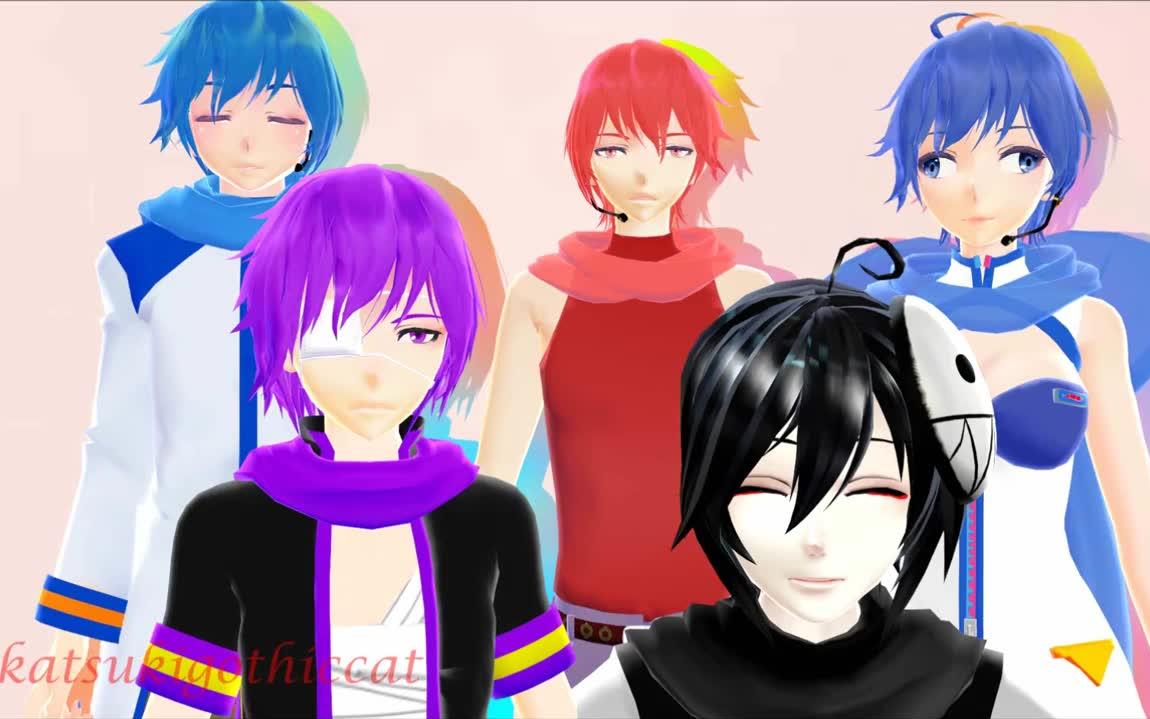 【kaito mmd】小黄人之歌(亚种出没注意)_哔哩哔哩 (゜-゜)つロ 干杯