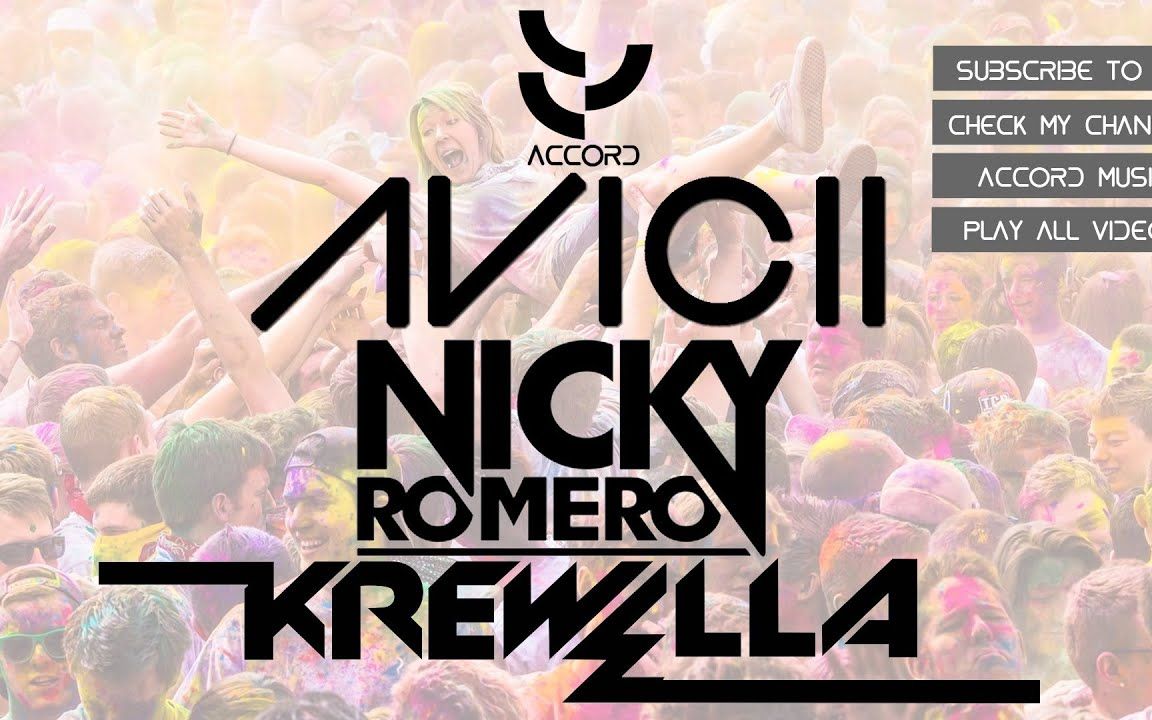 [图]Avicii vs Nicky Romero - I Could Be The One Vs Krewella - Alive (Accord Mashup)