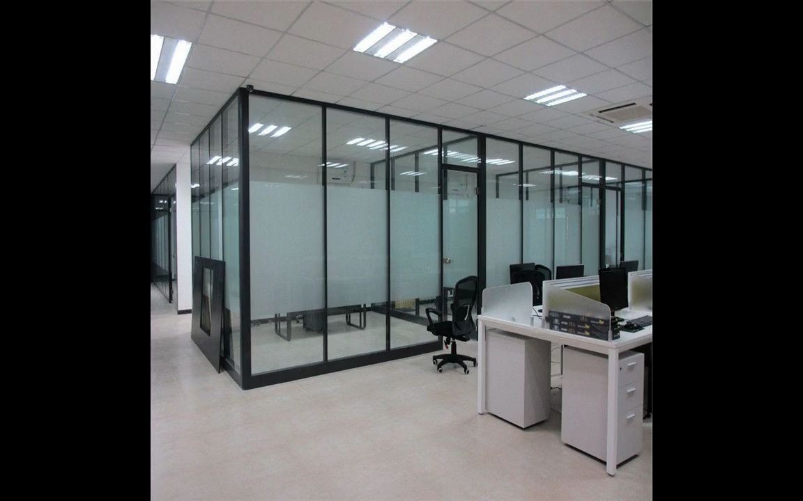 马关玻璃隔断厂丘北办公玻璃隔断广南百叶玻璃隔断富宁移动隔断公司