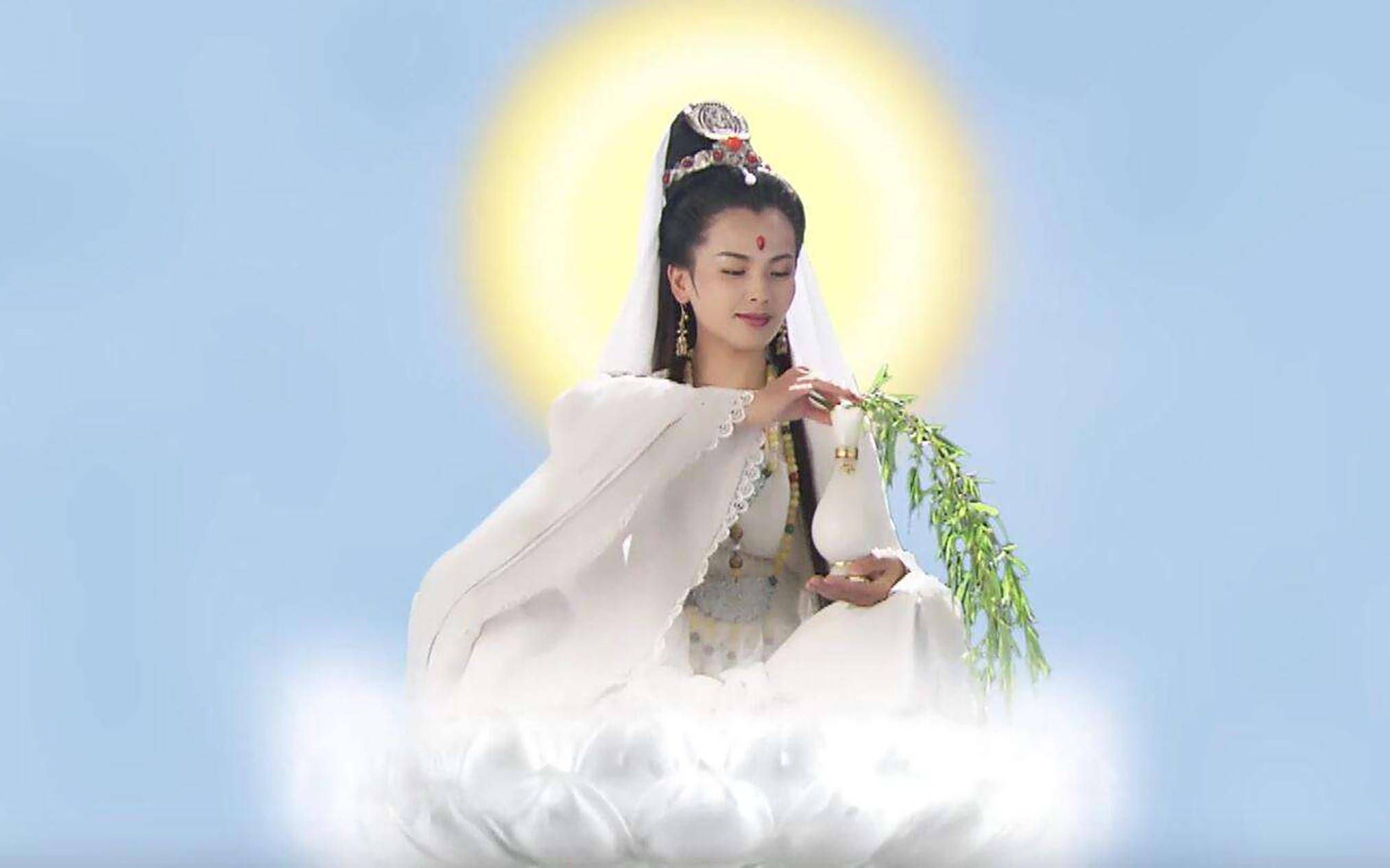 观音姐姐你的鱼跑出来了