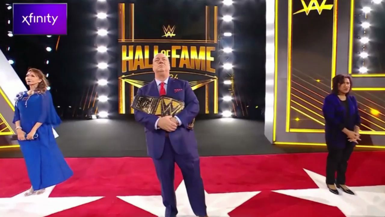 wwe 2024名人堂成员出席摔角狂热40,保罗海曼c位实至名归