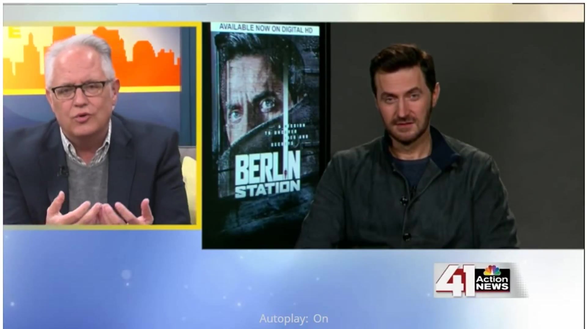 [图]Richard Armitage takes inside the new thriller series "