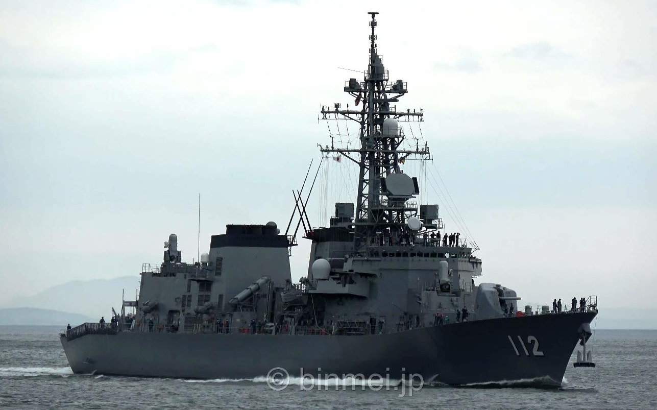 【海上自卫队】高波级驱逐舰"卷波"号(dd-112)关门西航(2020/7/23)