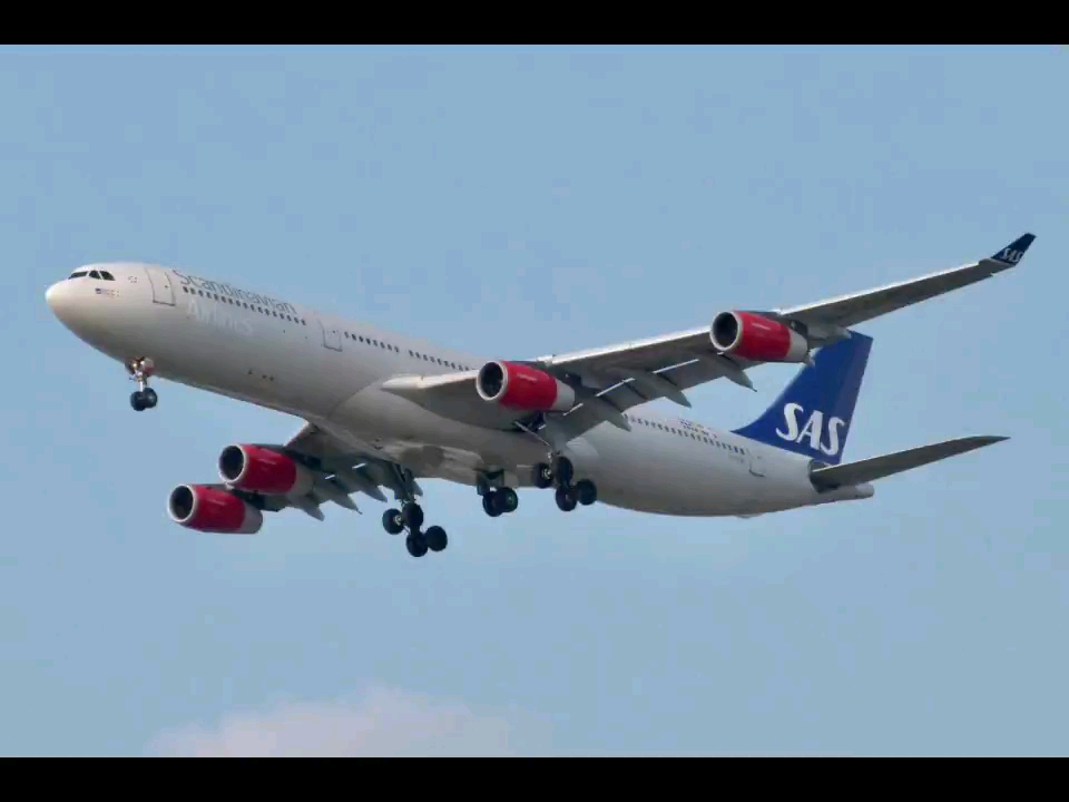 飞机美图——北欧航空a340-300