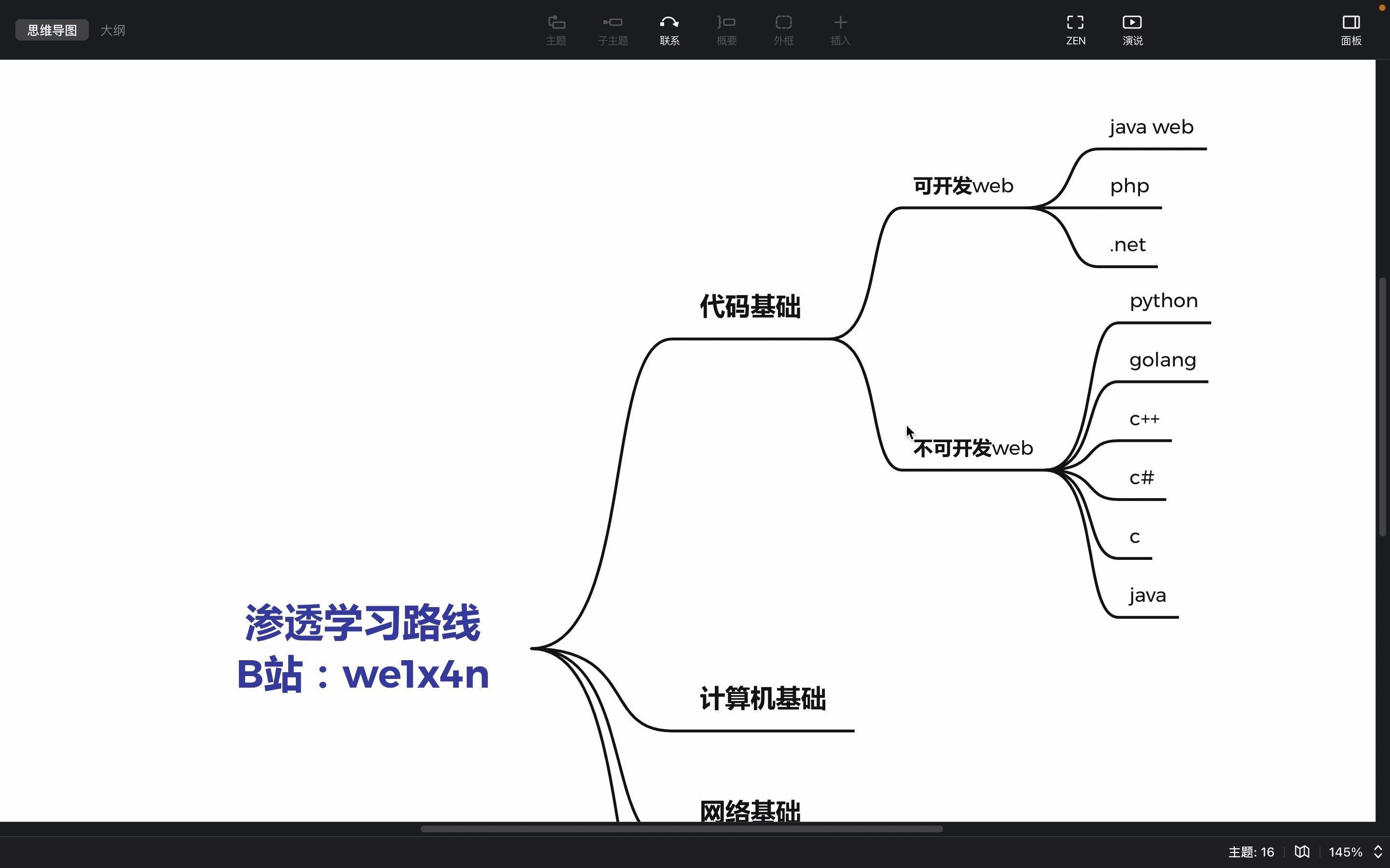 [图]渗透测试学习路线以及网络安全专业相关选择