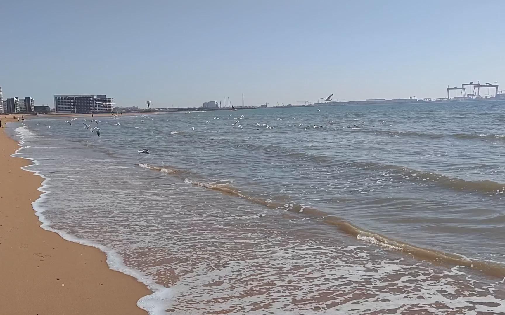 【烟台海阳】亚沙会举办地碧海蓝天美丽风景