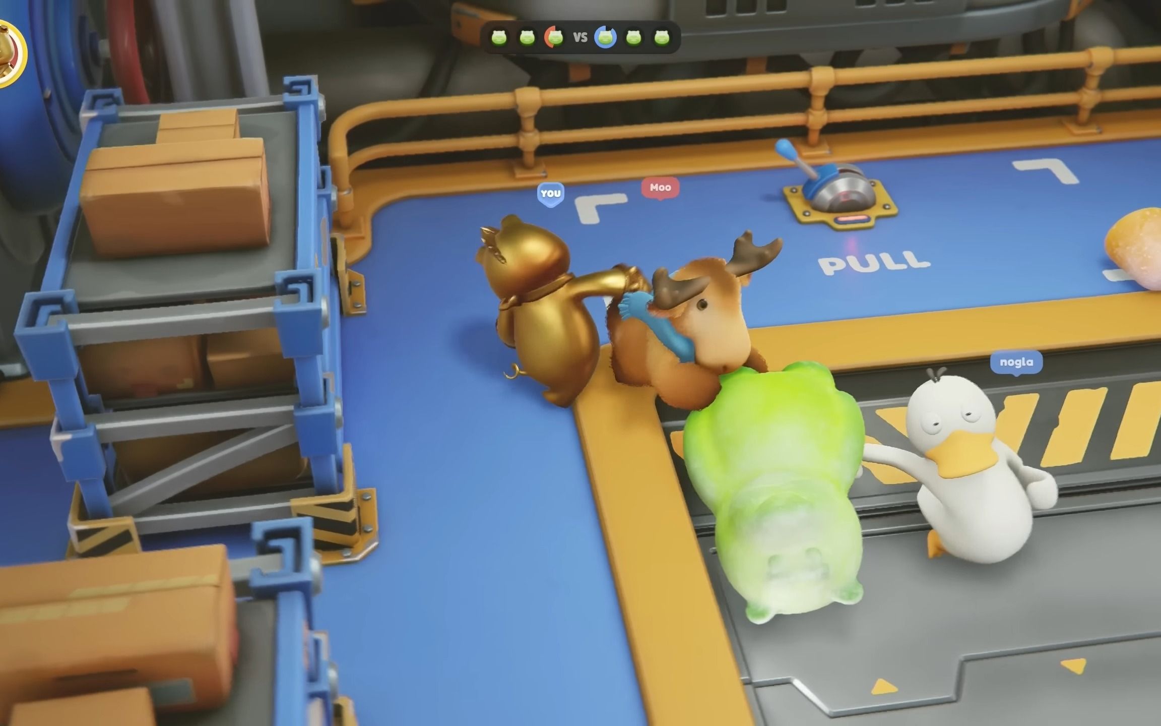 热门游戏《动物派对》之金猪王的奋斗!