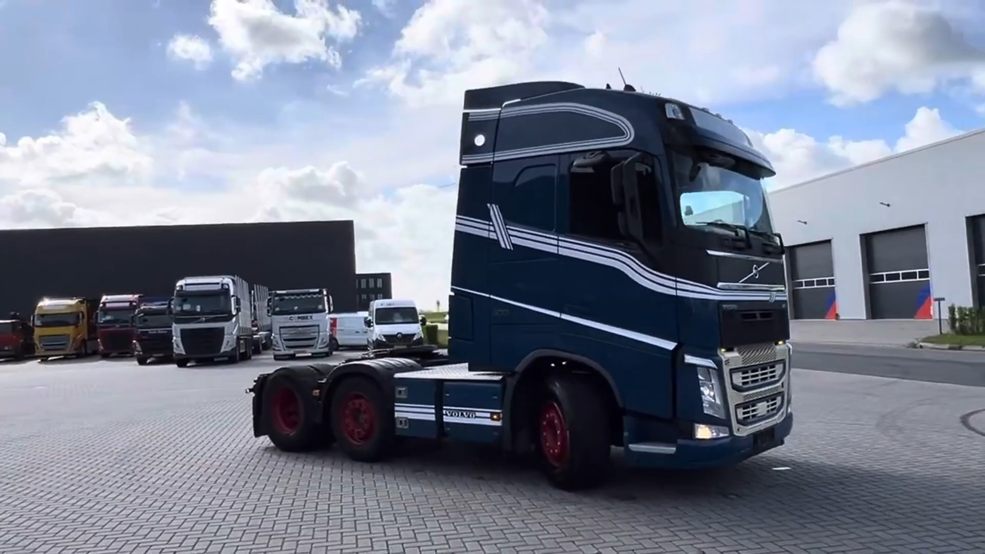 卡车也,艺术!volvo fh500 6x2 vla