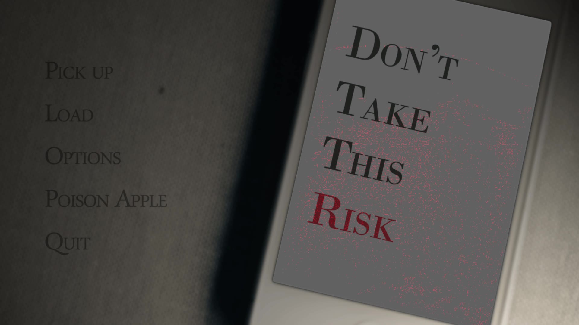 [图]【十一】Don't Take This Risk 9/9（持续更新多结局）