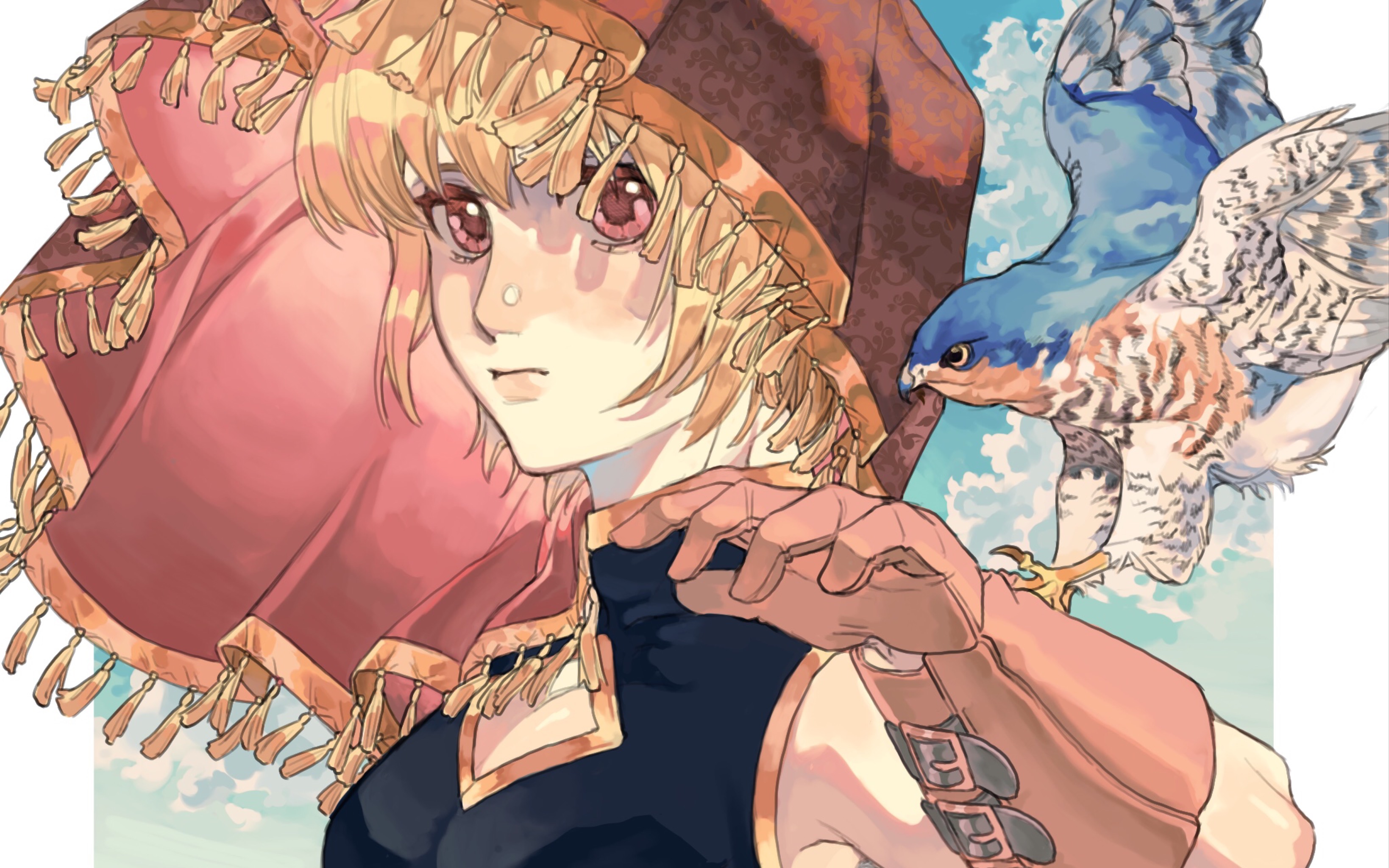 【ipad绘】驯鹰者——酷拉皮卡