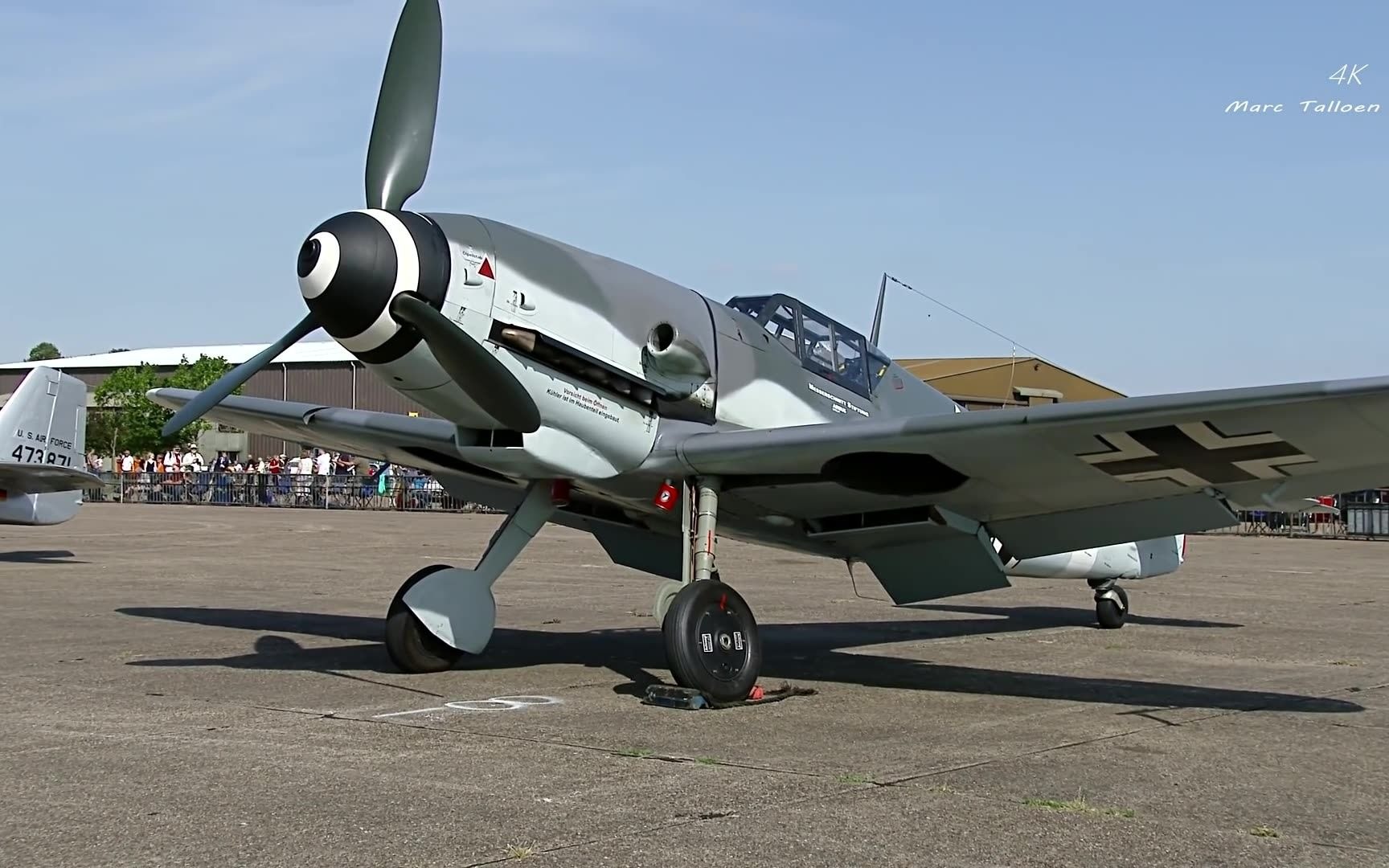 梅塞施米特bf-109 飞行 二战名机这里合集