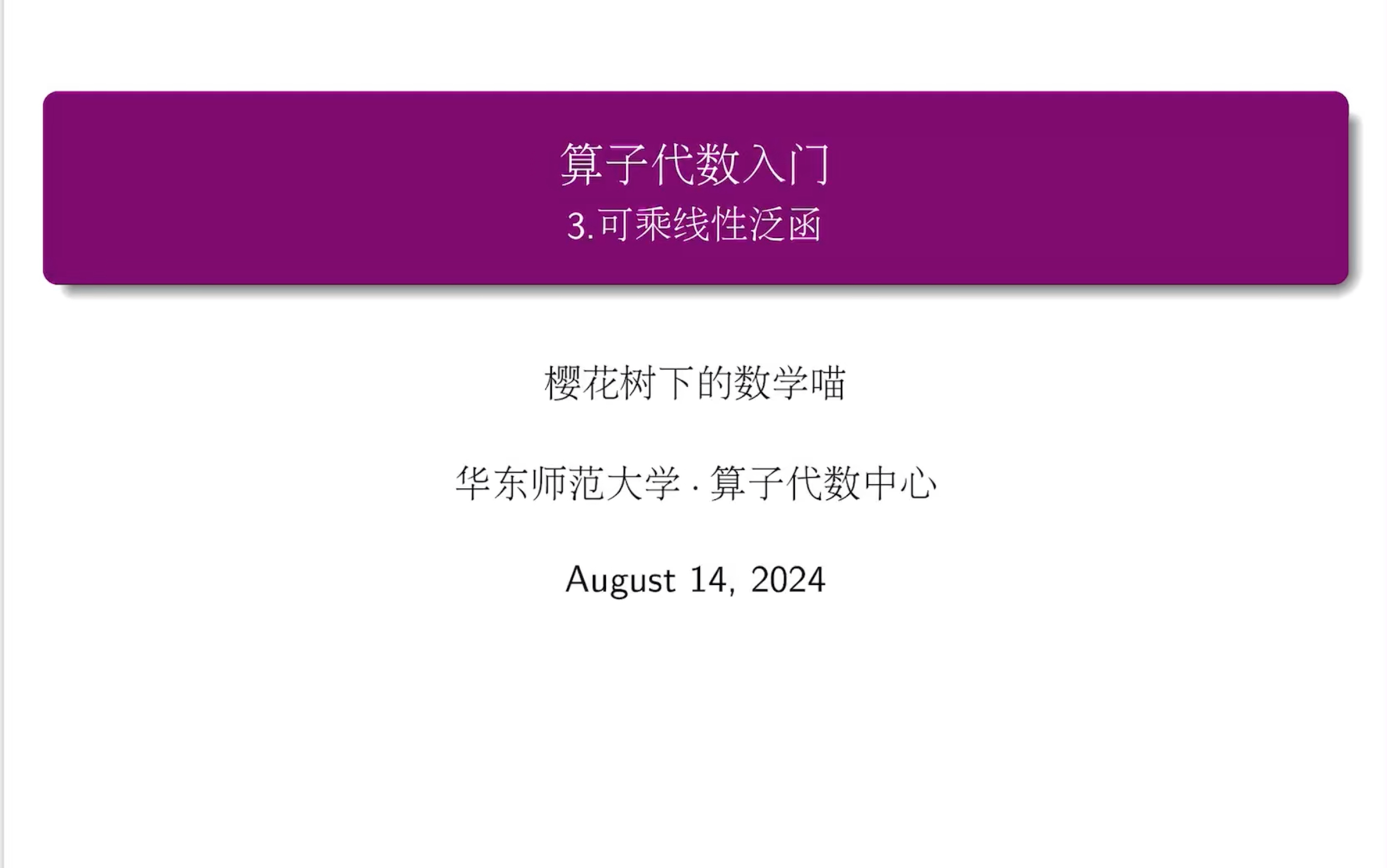 3.可乘线性泛函哔哩哔哩bilibili