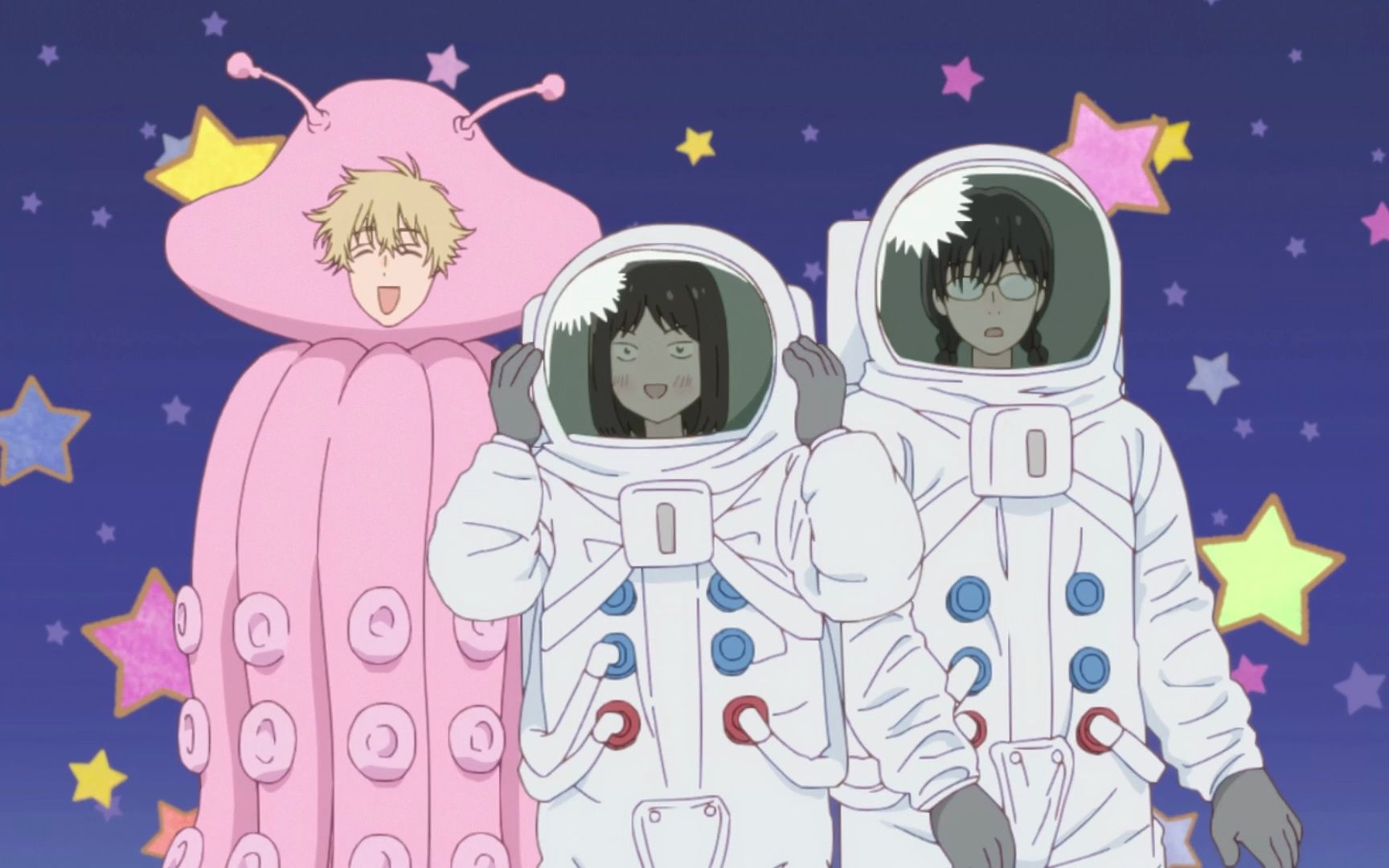 当星野源演唱跃动青春的主题曲时.