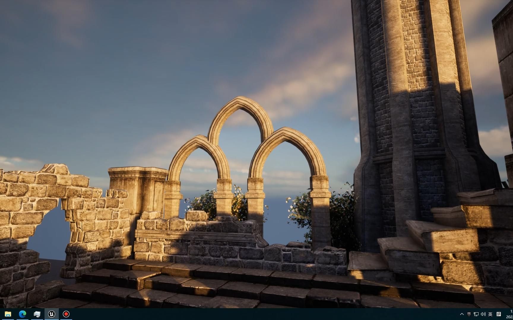 ue5搭建的第一个场景