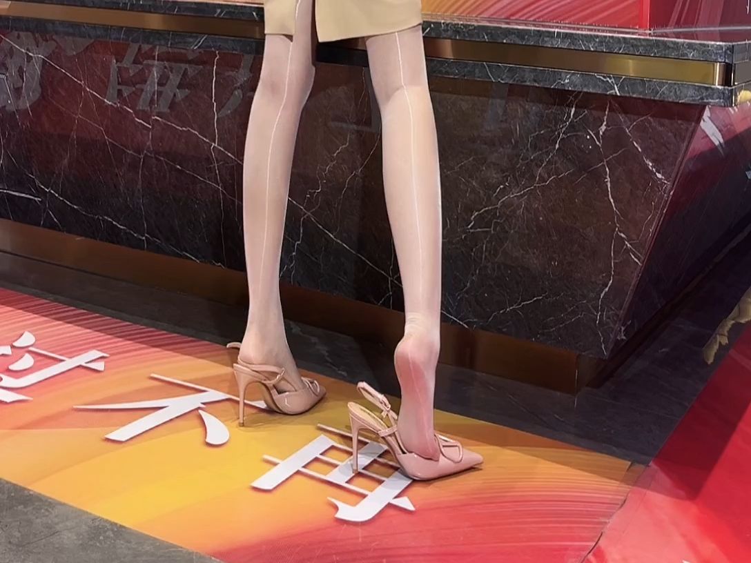 绿城 肉丝 高跟玩鞋 已转码2024