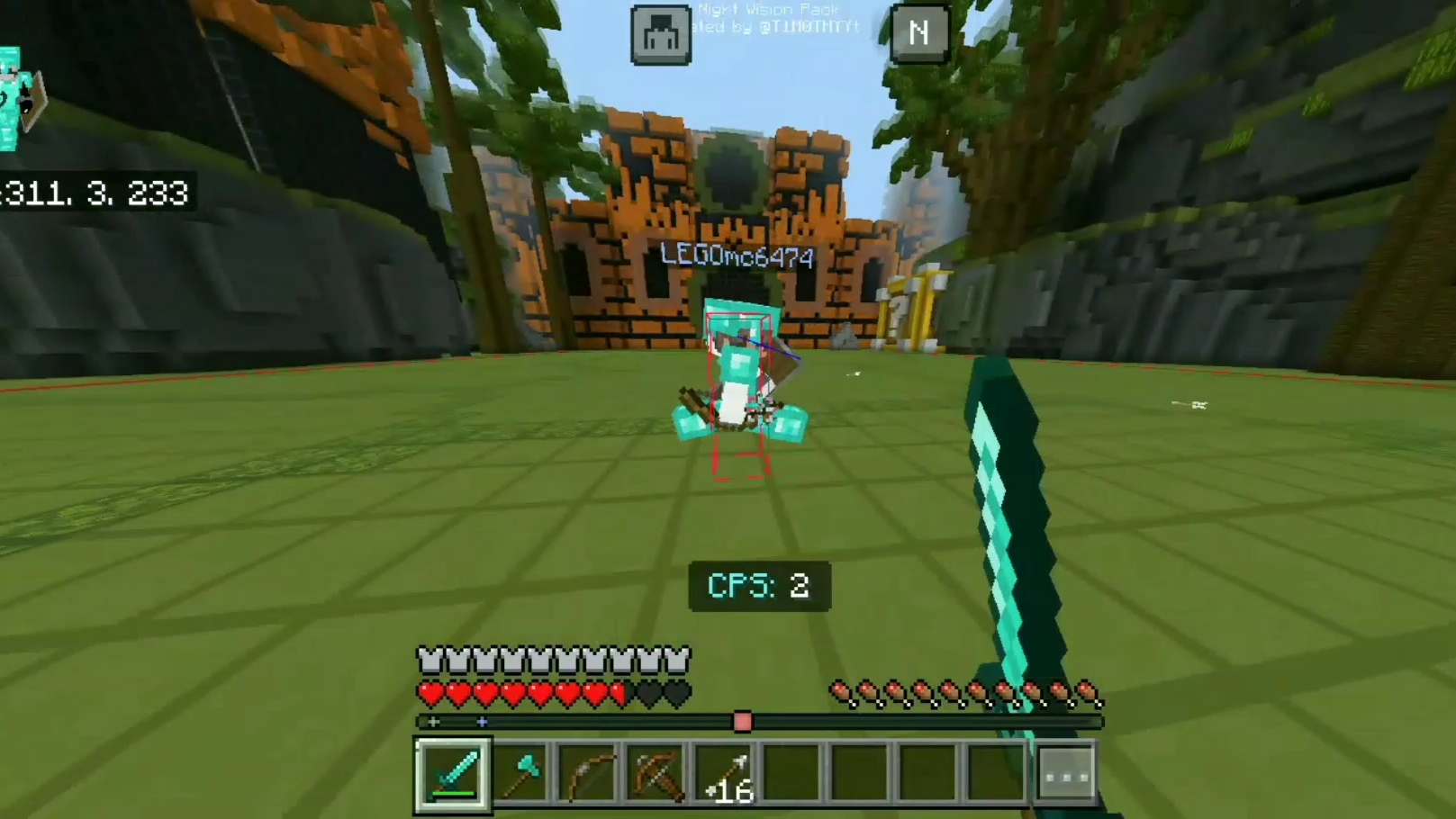 我的世界基岩版pvp服务器来点人吧!地址mcbepvp.asia 端口19132