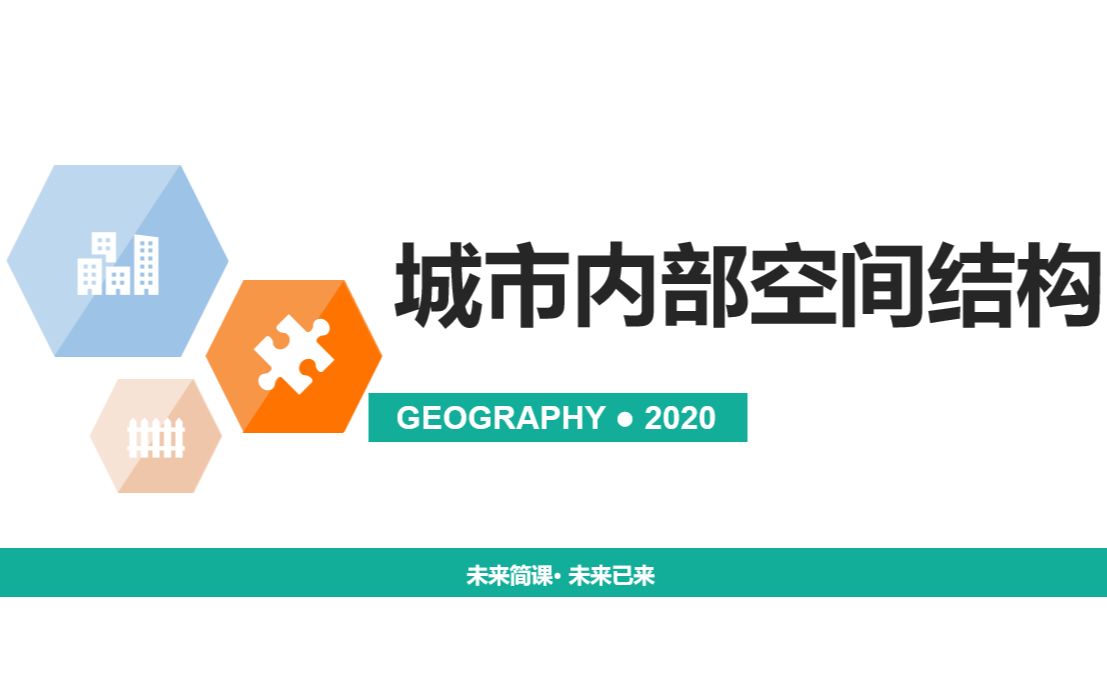 助力高考《人文地理城市内部空间结构》哔哩哔哩bilibili