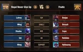 【韩国解说】RNG vs FNC 2018msi季中赛第三天第二场