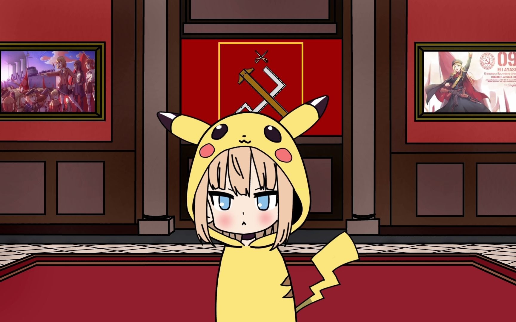 【少女与战车】农娜,库拉拉诱捕器1.