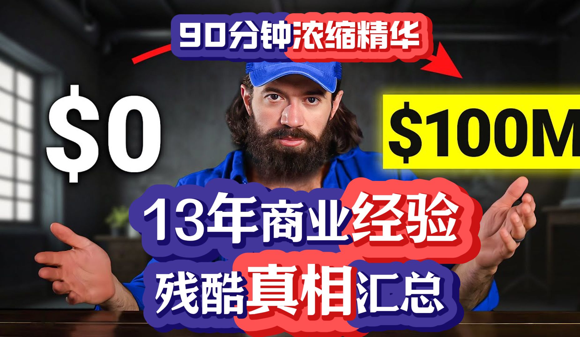 90分钟浓缩精华: 13年商业经验的残酷真相汇总 【精校收藏】哔哩哔哩bilibili