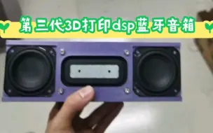 Descargar video: 第三代自制dsp蓝牙音箱组装完成，还没有调音，效果已经非常惊艳