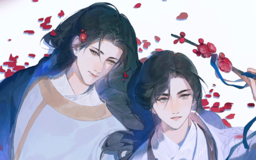 【绘画过程|墨魂元白】新年快乐!进来听歌!