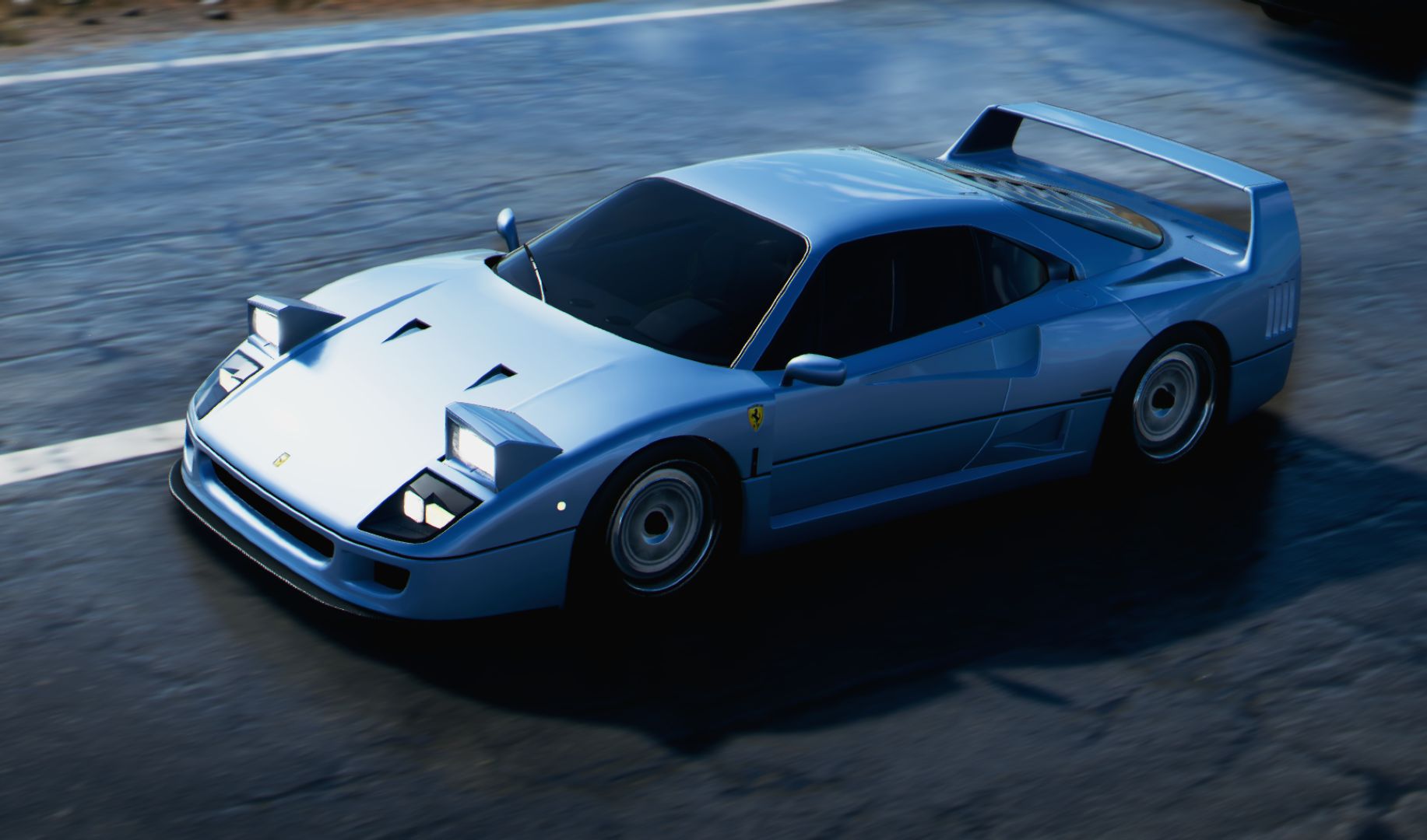 飙酷车神轰鸣盛典 法拉利 f40 永续开拓 2:25.958