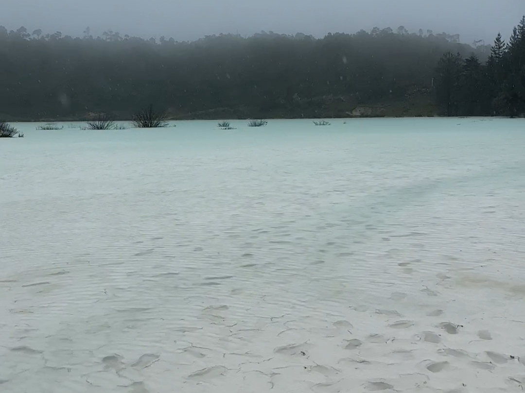 风景很美丽 天气不给力