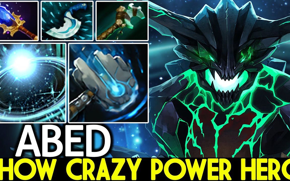 【dota2】abed&黑鸟 流畅的标准操作 关 陨星锤 完美的控制!