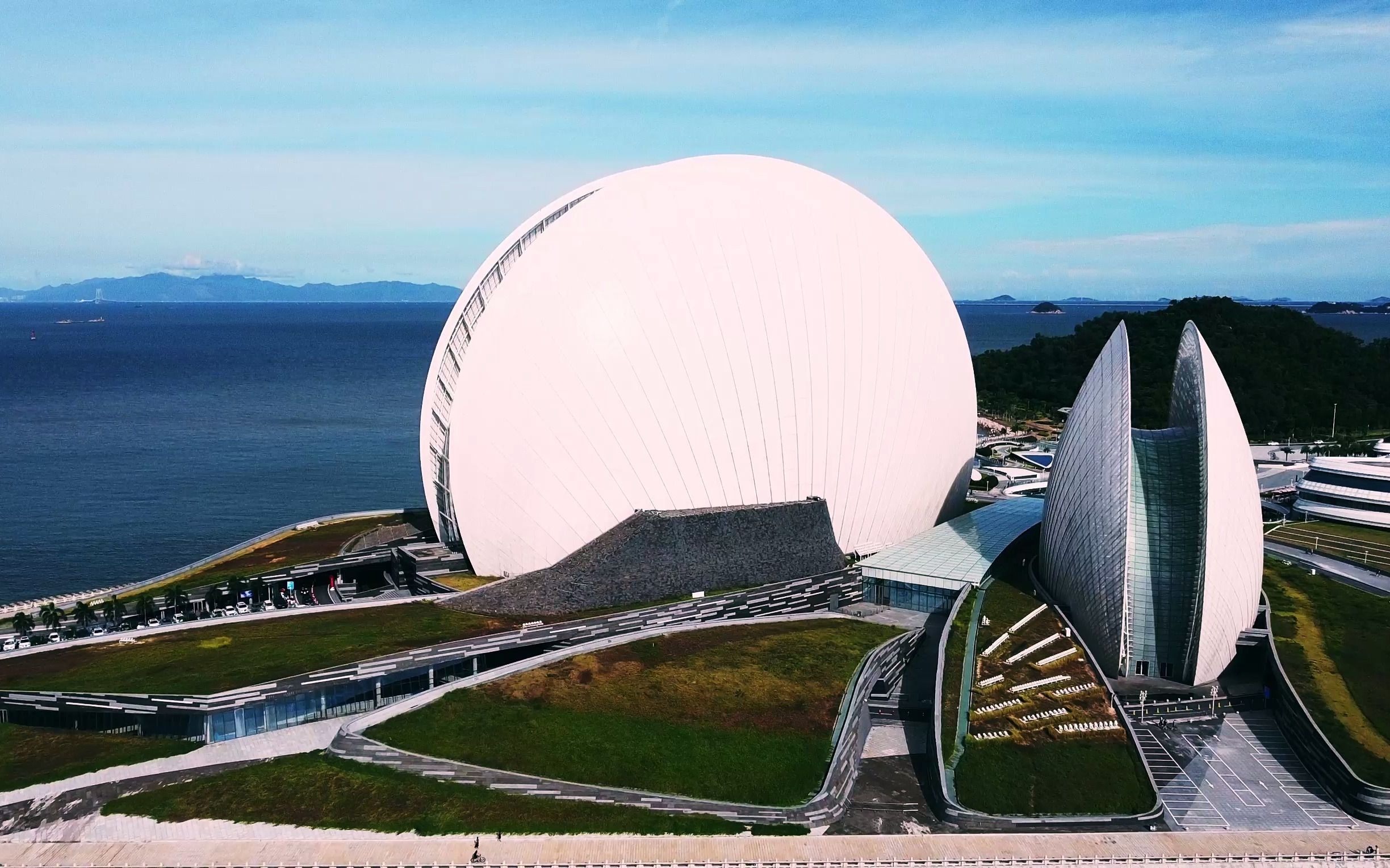 【大疆】航拍珠海日月贝