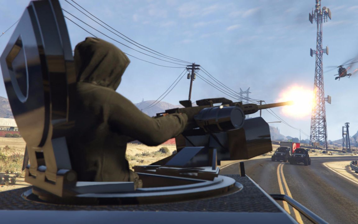 乐美解说gta5海边沙滩团队死斗撕逼朋友别开炮自己人