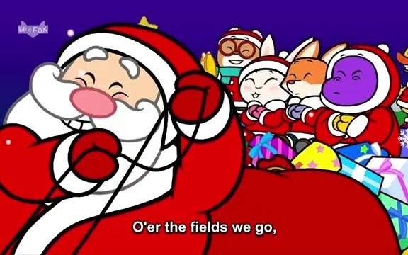 [图]Jingle Bells, Joy to the World，圣诞节英文歌曲