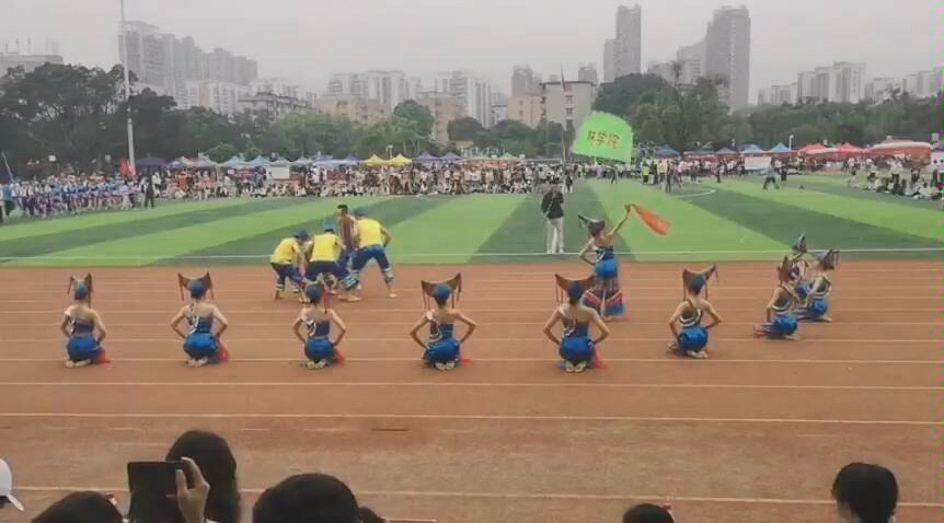 广西大学林学院民族运动会《幸福山歌》哔哩哔哩bilibili