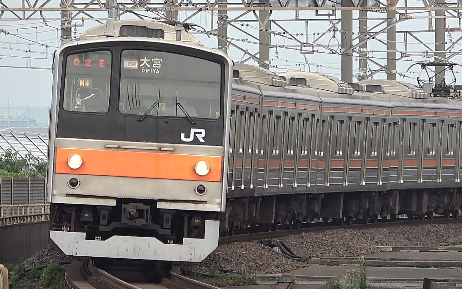 【日本铁道】仅剩2列 jr东日本武藏野线205系千ケヨm4编成 引退【tj