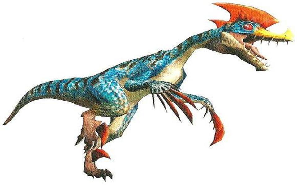 怪物猎人p1蓝速龙王