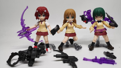 万代扭蛋水枪少女aqua Shooters 第5弹评测这一弹完全不香啊 哔哩哔哩 Bilibili