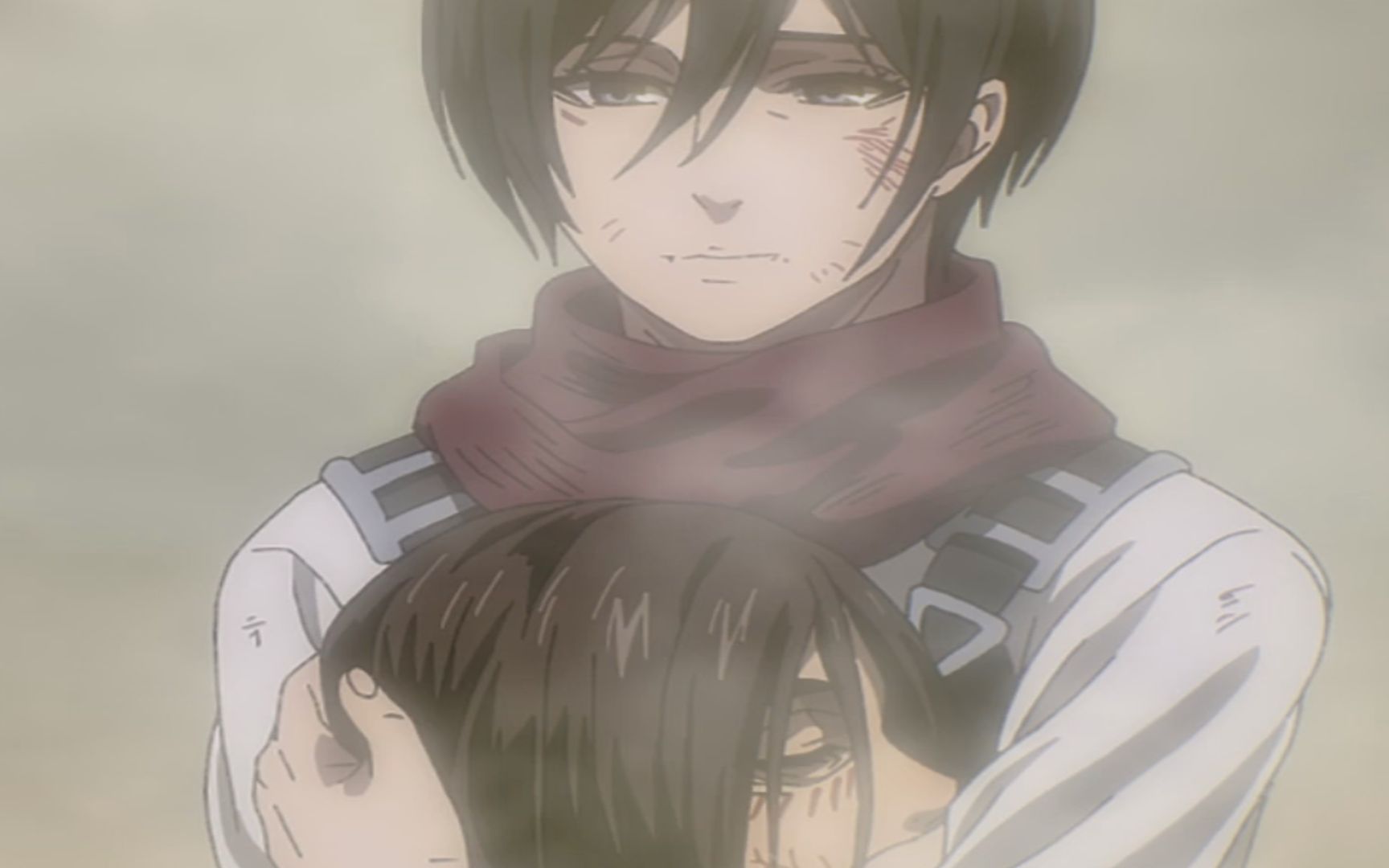 三笠:「我可以抱你吗,艾伦」