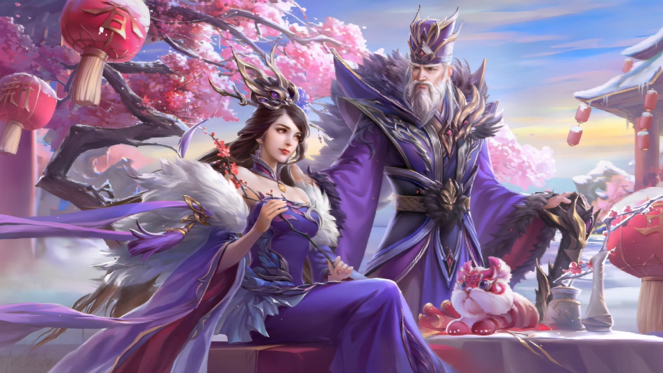 &司马懿(晋)*红梅迎春》三国杀动态壁纸120帧修复